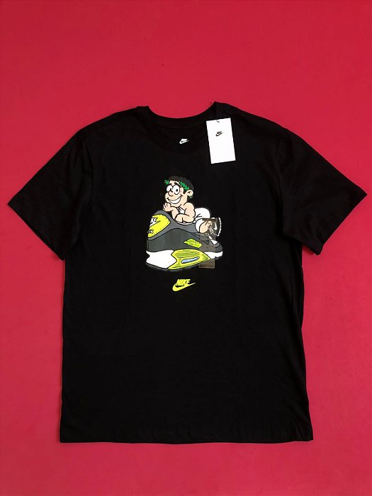 Camiseta Nike Air Max 90 Preta Masculina