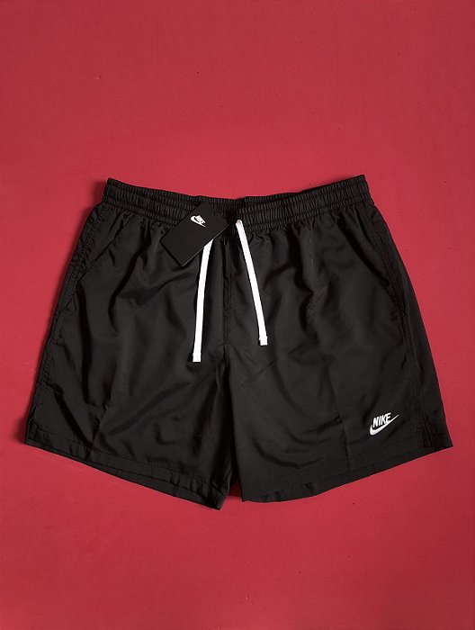 Shorts Nike Sportswear Woven Flow Preto Masculino