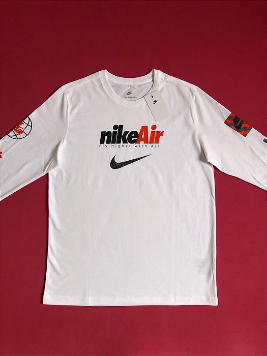 Camiseta Nike Air Manga Longa Masculina