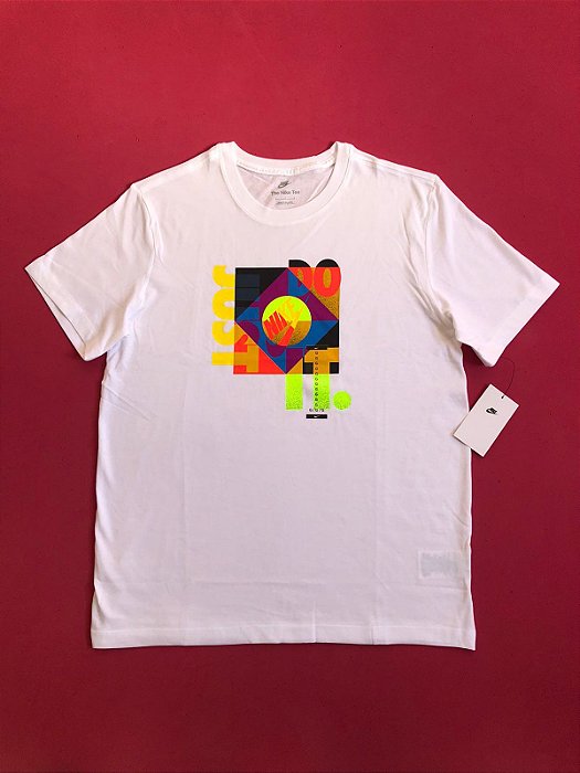 Camiseta Nike Just do It Branca Masculina