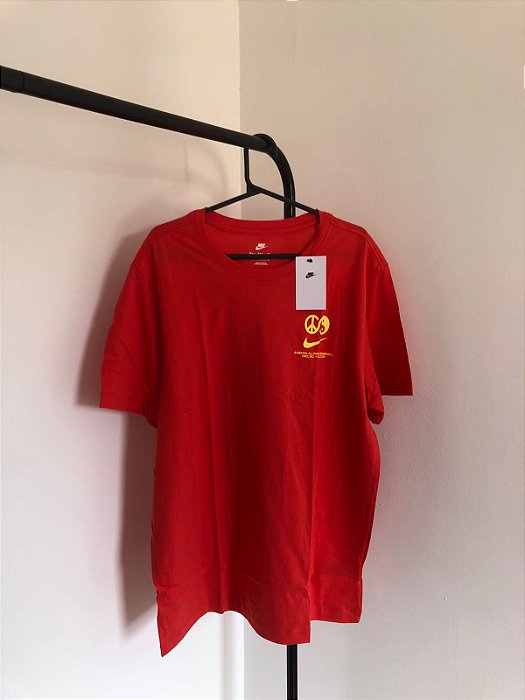 Camiseta Nike Sporstwear Heatwave Vermelha Masculina