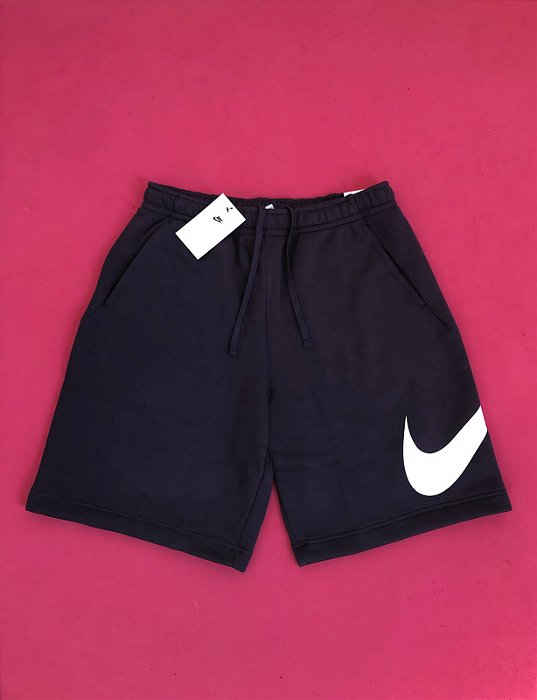 Shorts Nike Swoosh Moletom Roxo Masculino