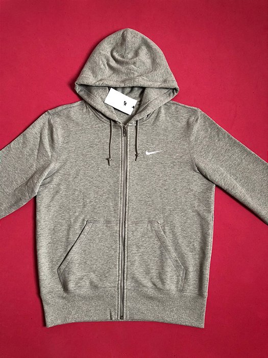Jaqueta Nike Mini Swoosh Cinza Masculina