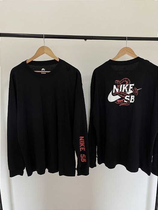 Camiseta Nike SB Manga Longa Masculina