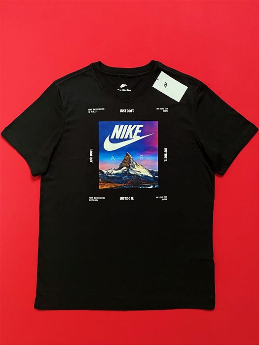Camiseta Nike Air Preta Masculina