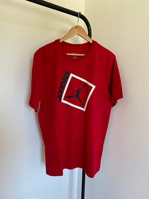 Camiseta Air Jordan Vermelha