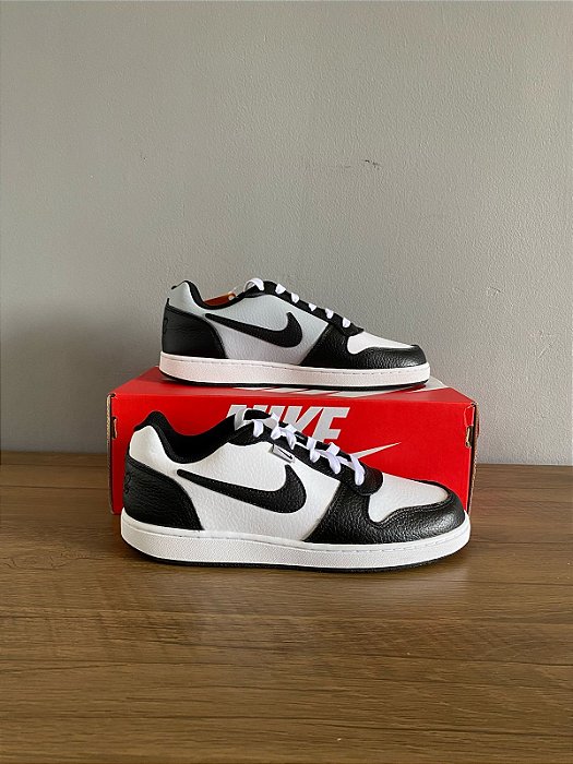 Nike Ebernon Low Premium Preto e Branco
