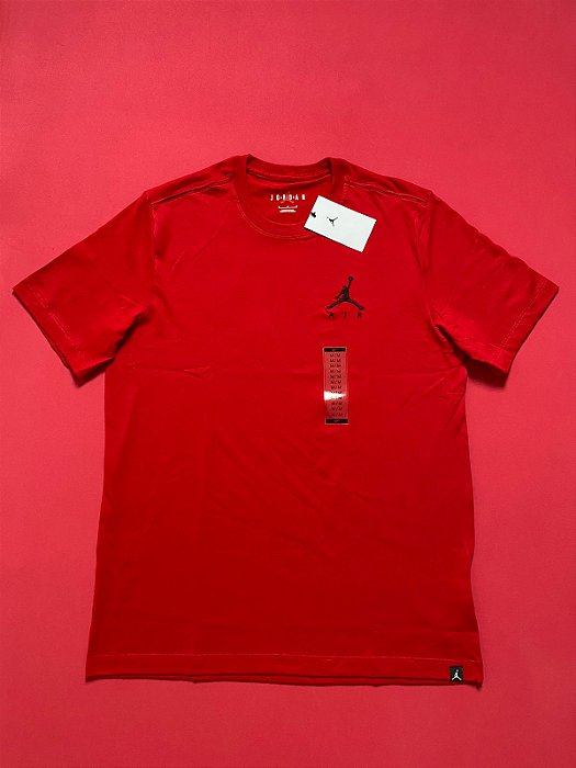 Camiseta Air Jordan Vermelha Masculina