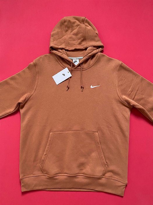 Blusa Nike Swoosh Marrom Masculina