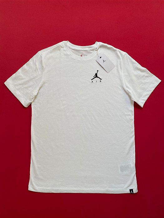 Camiseta Air Jordan Logo Branca Masculina
