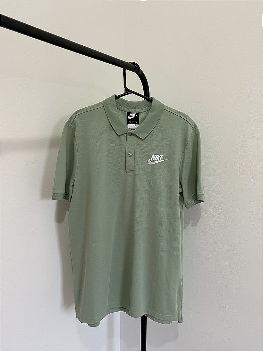 Polo Nike Sportswear Verde “Pastel” Masculina
