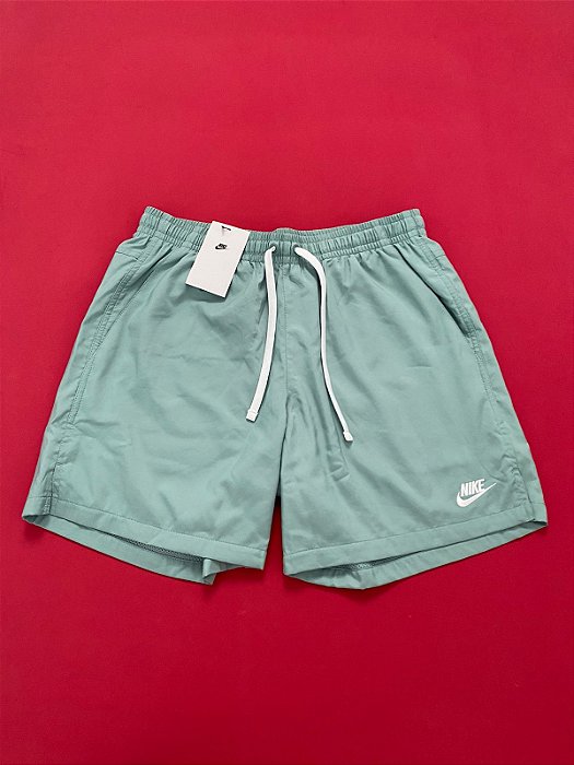 Shorts Nike Sportswear Green Grey Masculino