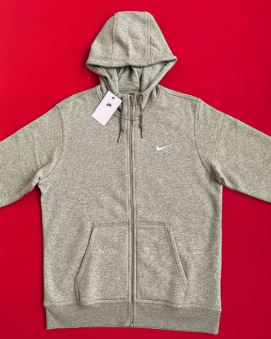 Jaqueta Nike Mini Swoosh Cinza Masculina