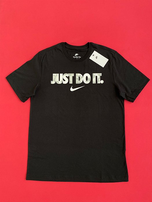 Camiseta Nike Just do It Preta Masculina