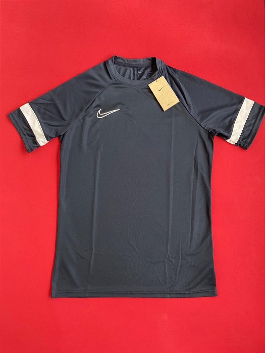 Camiseta Nike Dri Fit Azul Marinho Masculina