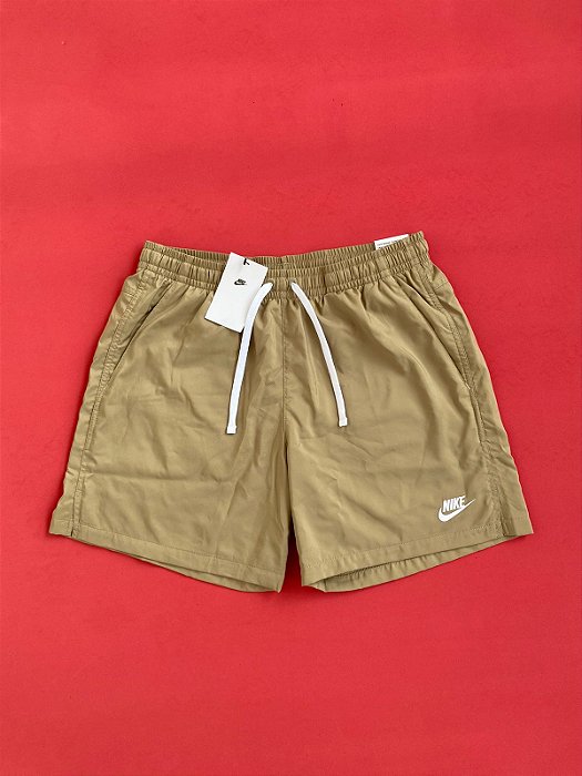 Shorts Nike Sportswear Bege Masculino