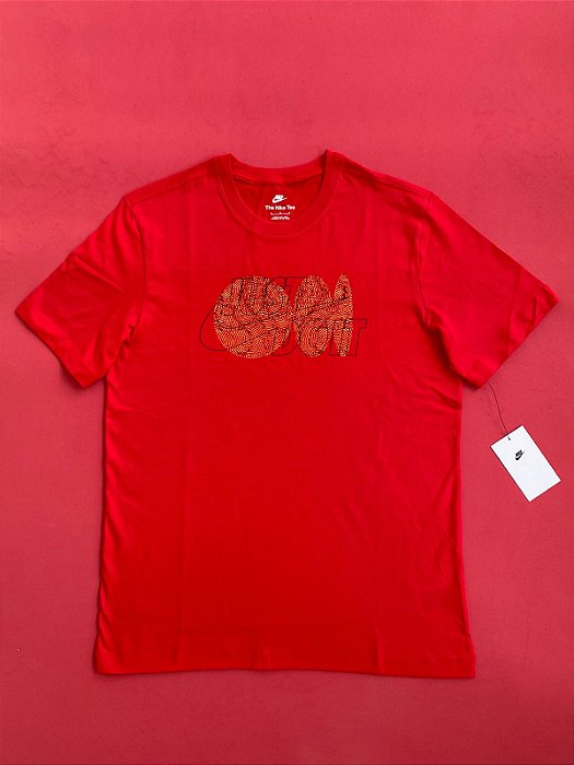 Camiseta Nike Just do It Vermelha Masculina