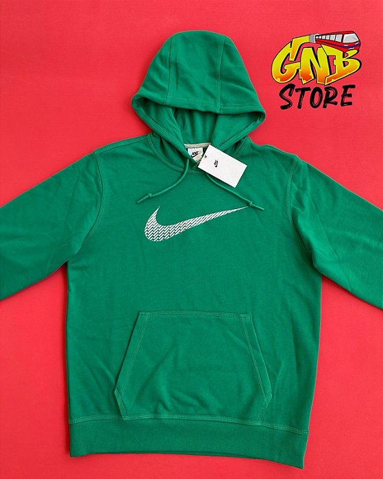 Blusa Nike Swoosh Verde Masculina