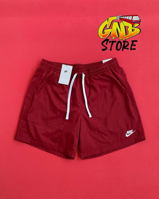 Shorts Nike Sportswear Vinho Masculino