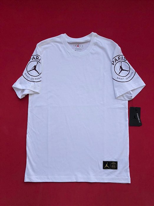 Camiseta Jordan x PSG Branca