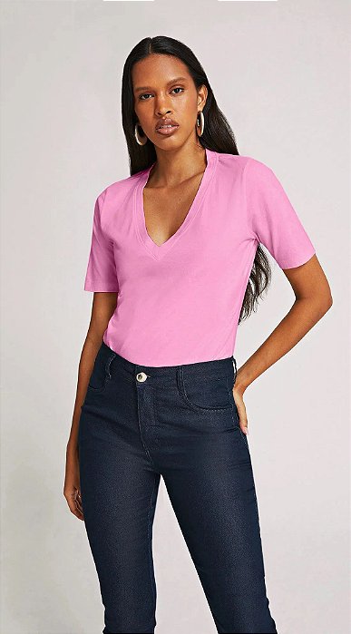 Marca de store roupa morena rosa