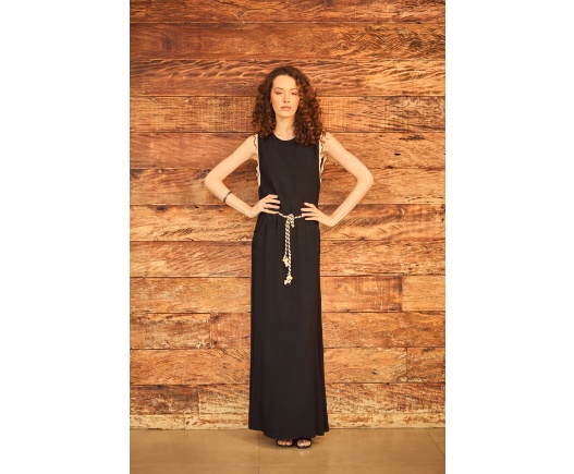 Vestido Longo Retilínea