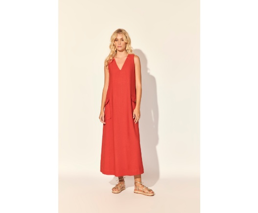 Vestido Midi Alfaiataria