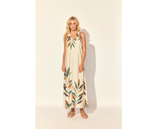 Vestido Folhagem