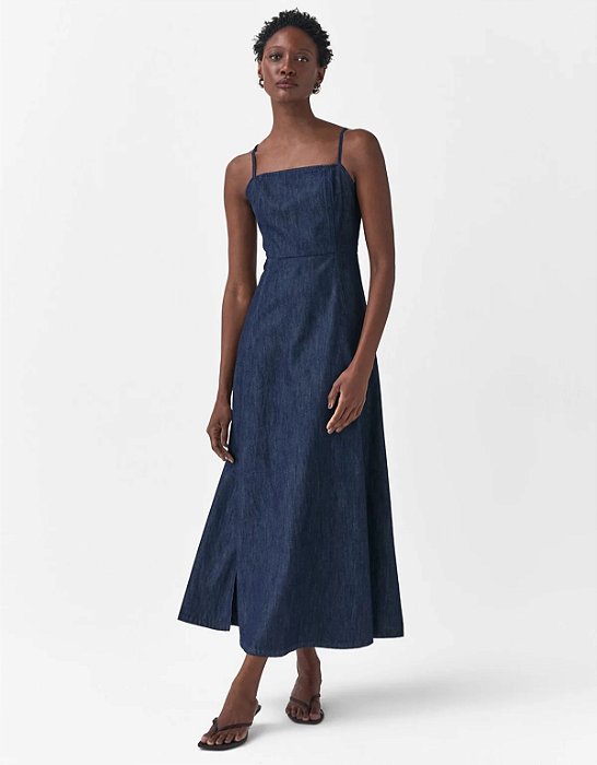 Vestido Jeans Recortes