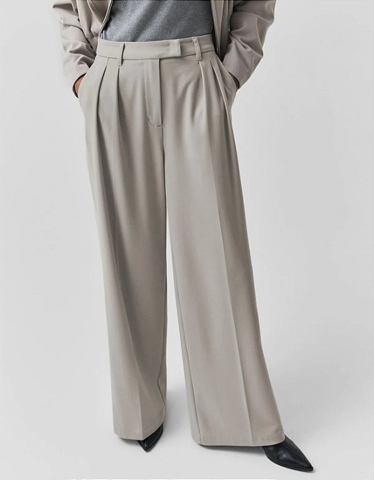 Calça Alfaiataria Pregas