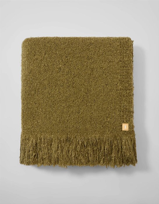 Lenço Tricô Verde Militar