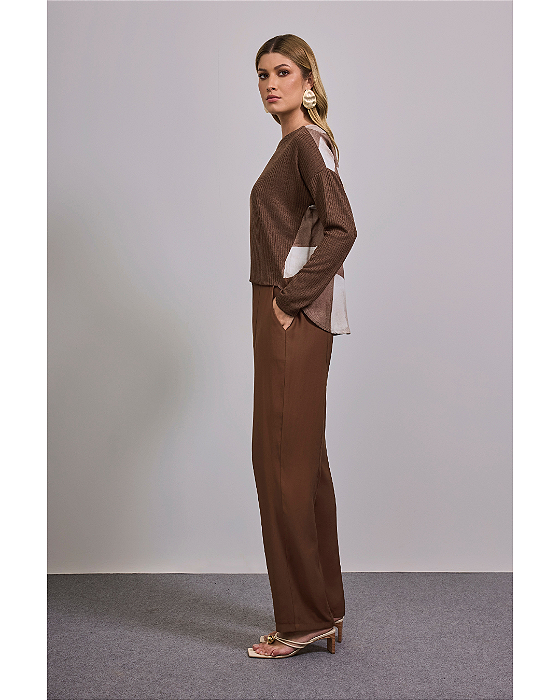 Blusa Canelada / Estampa