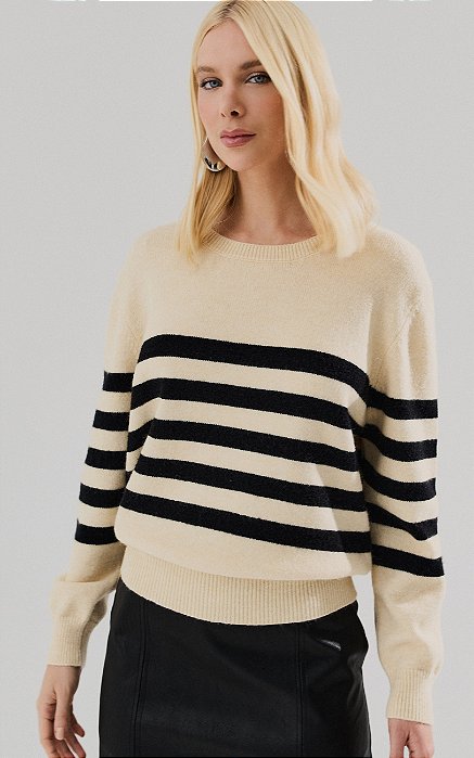 Blusa Careca Listrada