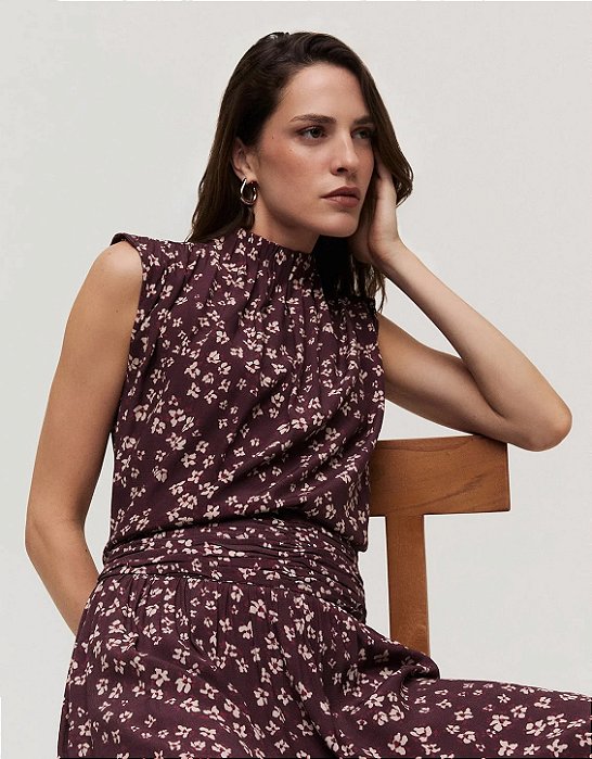 Blusa Floral Amora