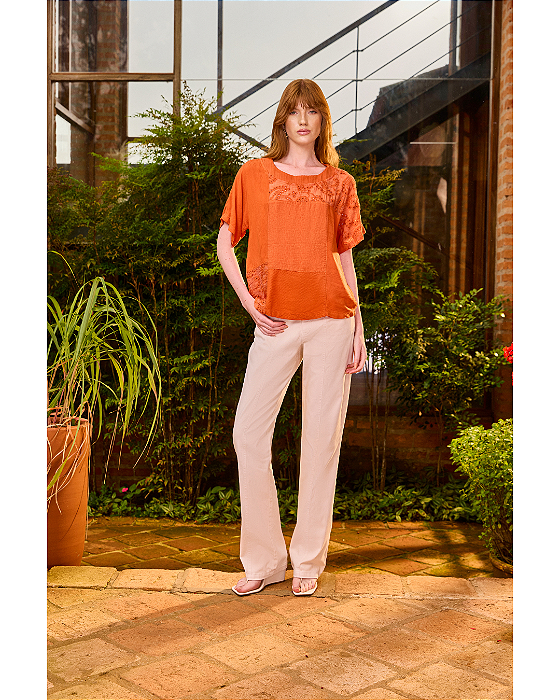 Blusa Patchwork