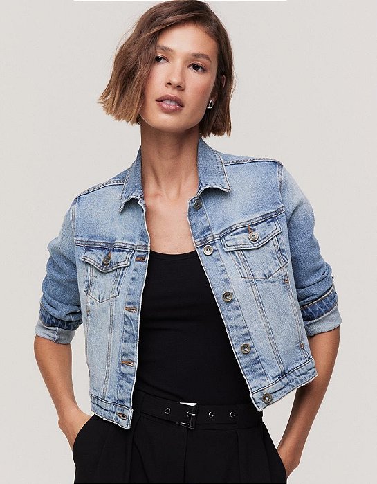 Jaqueta Jeans Clara