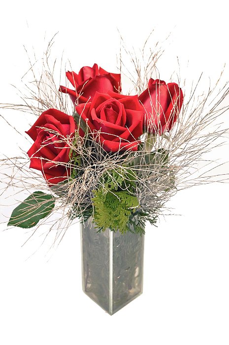4 Rosas Vermelhas