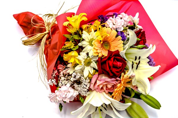Buquê Harmonia Mix de Flores
