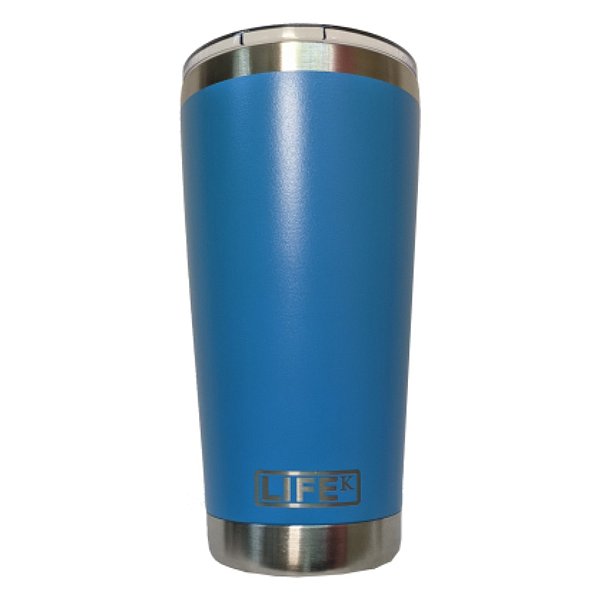 Copo Térmico Life Azul Claro Com Tampa | 591ML