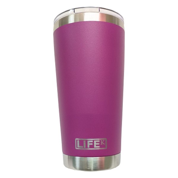 Copo Térmico Life Pink Com Tampa | 591ML