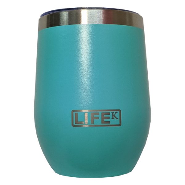 Copo Térmico Life Verde Com Tampa | 354ML