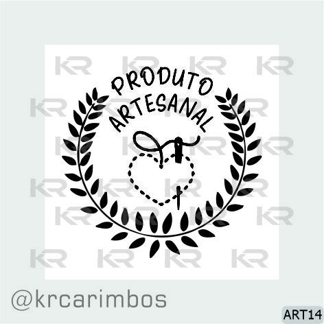 Carimbo Produto Artesanal
