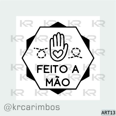Carimbo Feito a mão