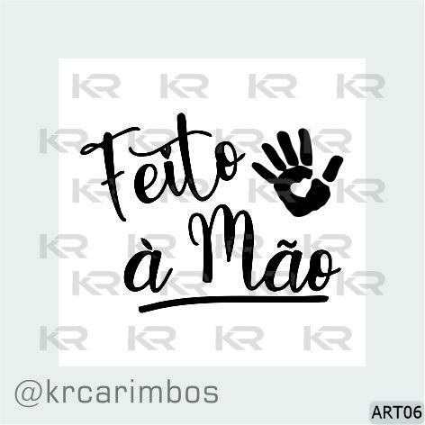 Carimbo Feito a mão