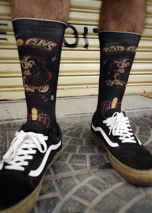 Meia Only Bad Guys - Gargamel e Cruel