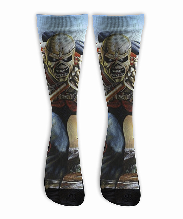 Meia Cano Alto - Iron Maiden - Invasion of Rarities