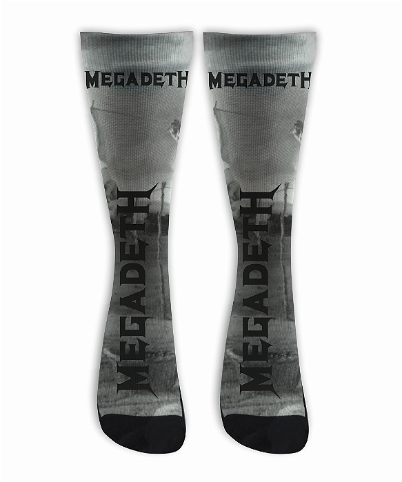 Meia Cano Alto -  Megadeth