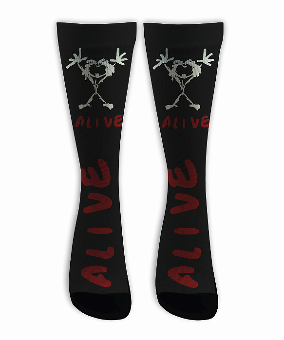 Meia Cano Alto - Pearl Jam - Alive
