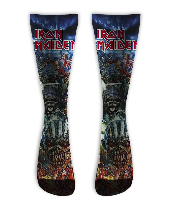 Meia  Cano Alto - Iron Maiden Full EDDI