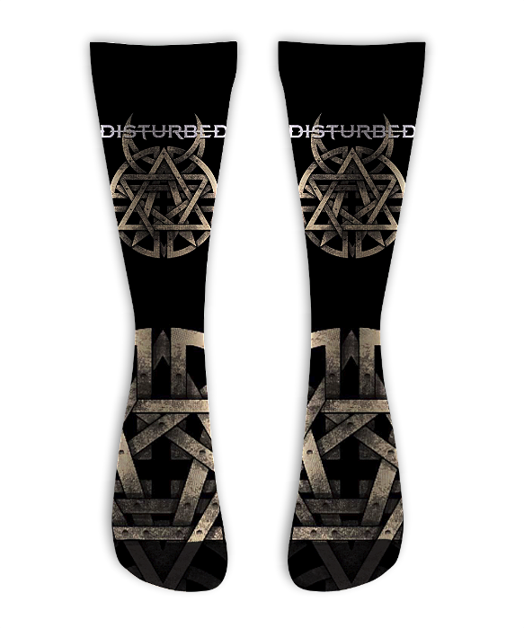 Meia  Cano Alto - Disturbed